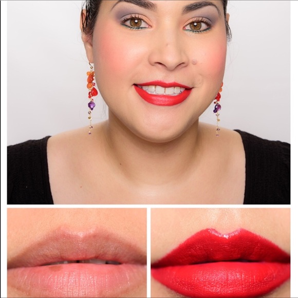 MAC RED ROCK TRUE RED LIPSTICK CLASSIC NEW Matte - Picture 3 of 7
